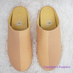 NEW Fitflop CHRISSIE X YINKA ILORI Canvas Slippers, women size 9